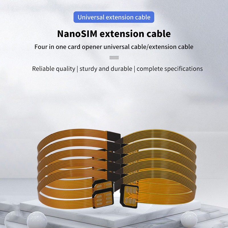 Android FPC Extension Cable Flexible Cable Nano SIM Extension Cable SIM Card