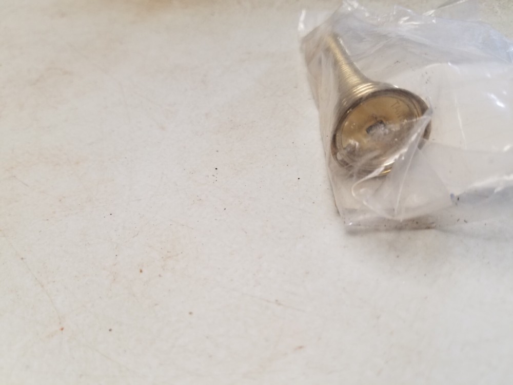 3" Brass Replacement Spring Door Stop