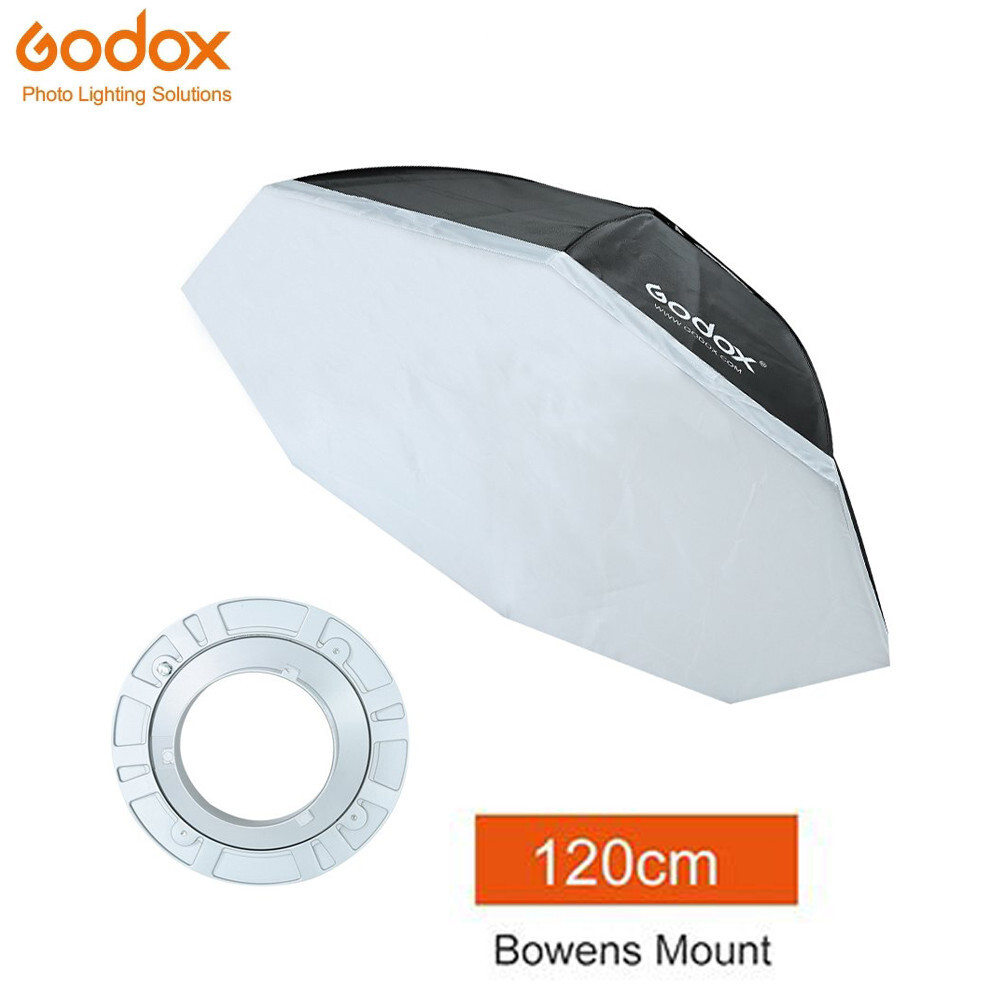 US Godox 120cm 47" Bowens Octagon Softbox Diffuser For Studio Flash Speedlite
