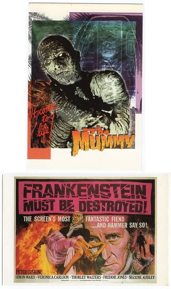 Mummy Rebirth Frankenstein Terrifying Biological Experiments Set