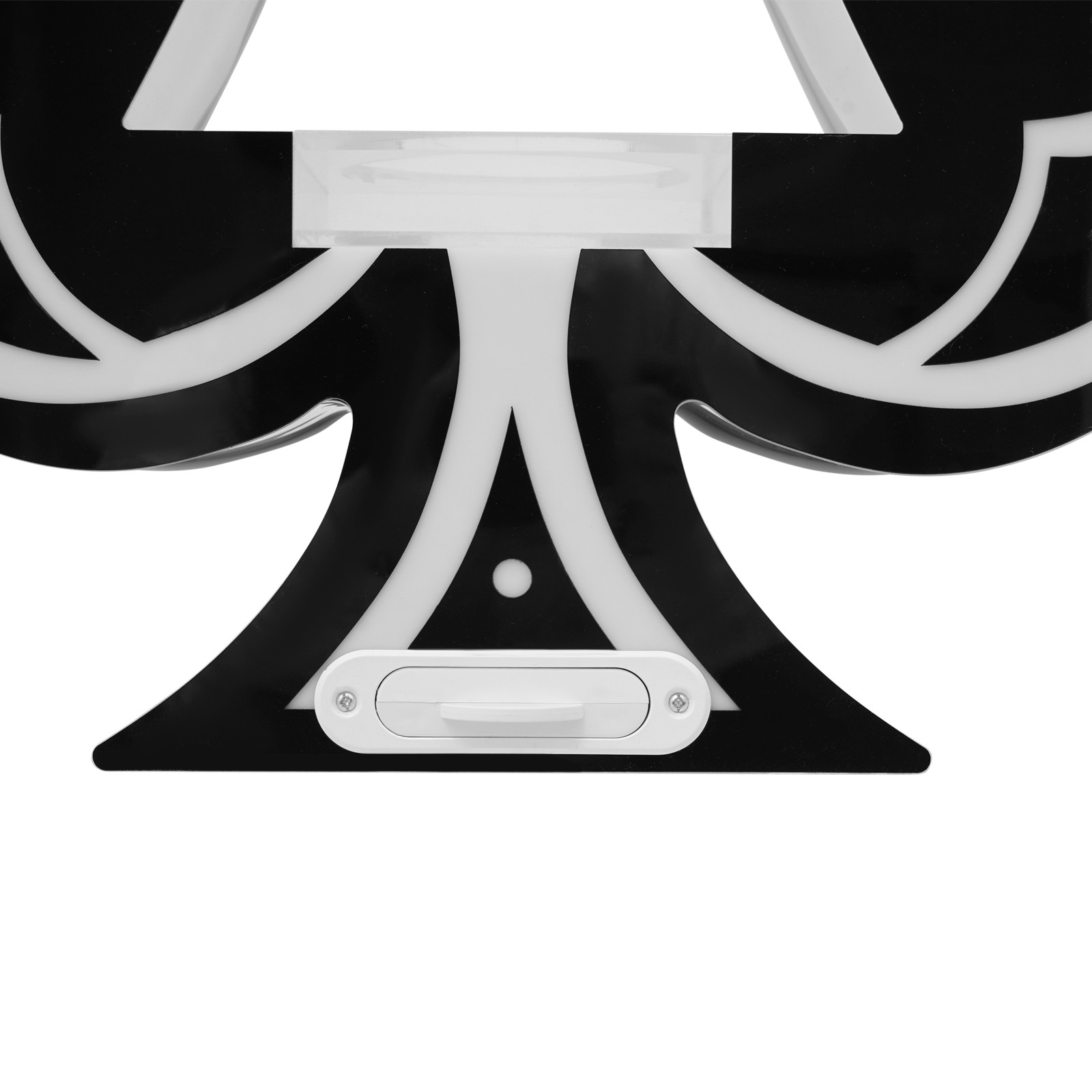 LED Lighted Liquor Bottle Display Ace of Spades Champagne Bar Bottle Stand Shelf