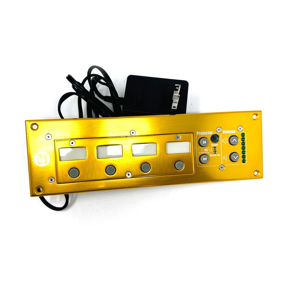 SP Controls SP2-SMCHAS-AG Small Chassis Mini SmartPanel Projector Control Gold