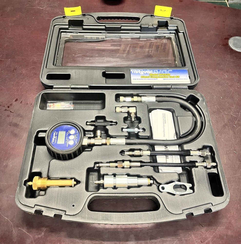 MityVac Diesel Compression Test Kit, model MV5535, with case
