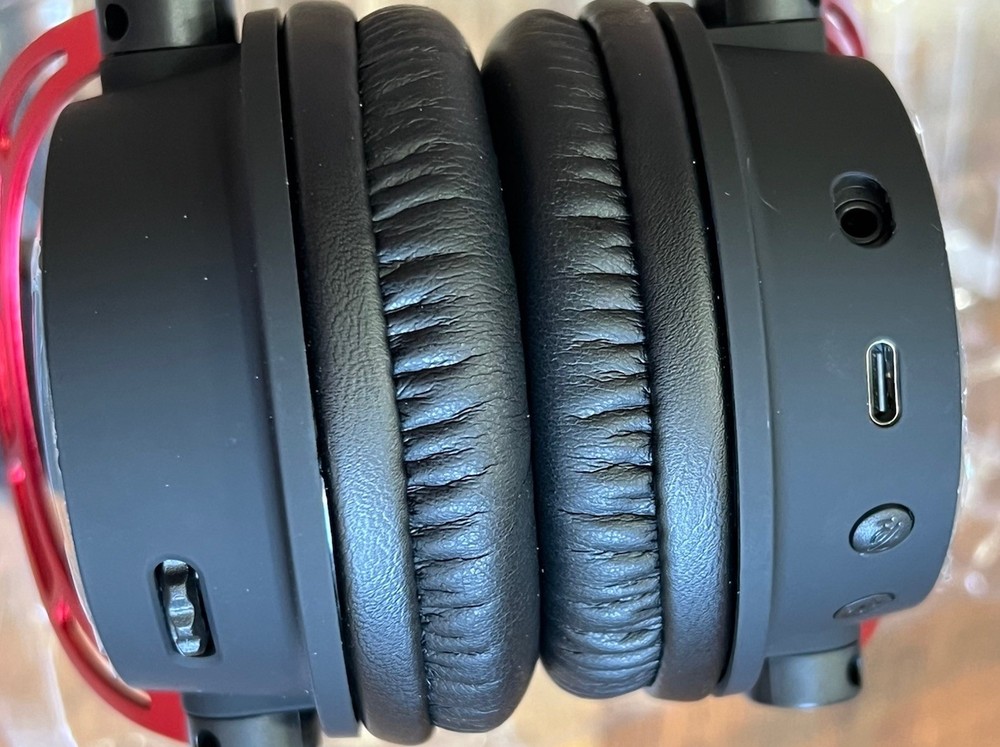 HyperX Cloud Alpha Red Over the Ear Wireless Pro Gaming Headset