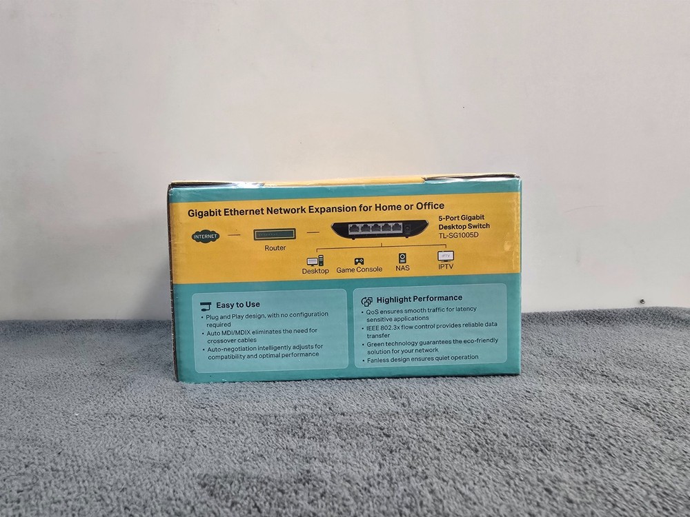 TP-LINK 5-Port Gigabit Desktop Switch