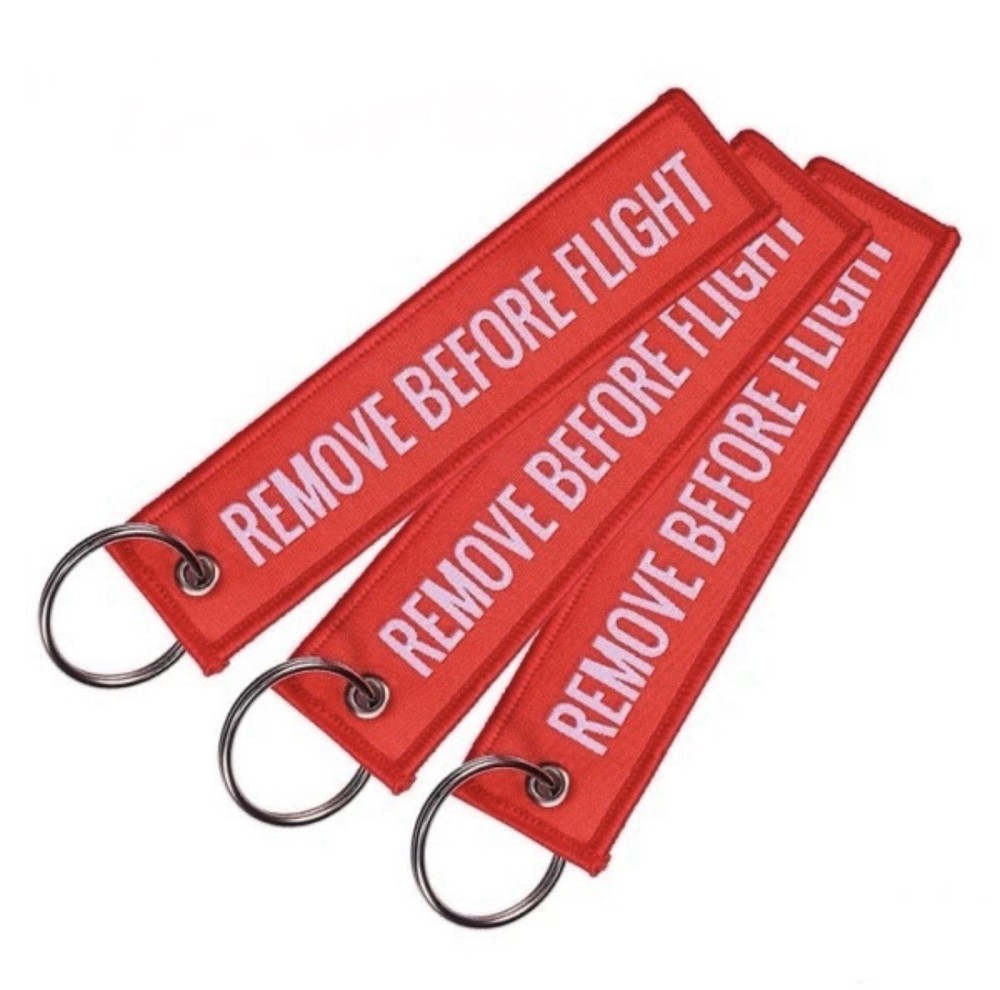 Remove Before Flight Keychain 3-Pack ***FAST USA SHIPPING***