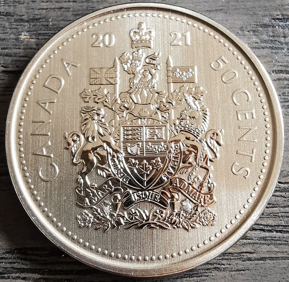 2021 Canada 50c - Specimen - UNC from Specimen Set