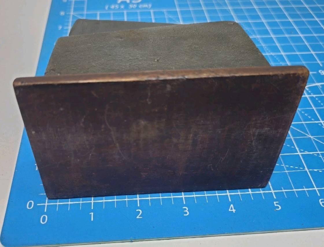 Antique Tabletop Cigar Cutter Three Hole Sizes Man Cave Home Bar Works Great