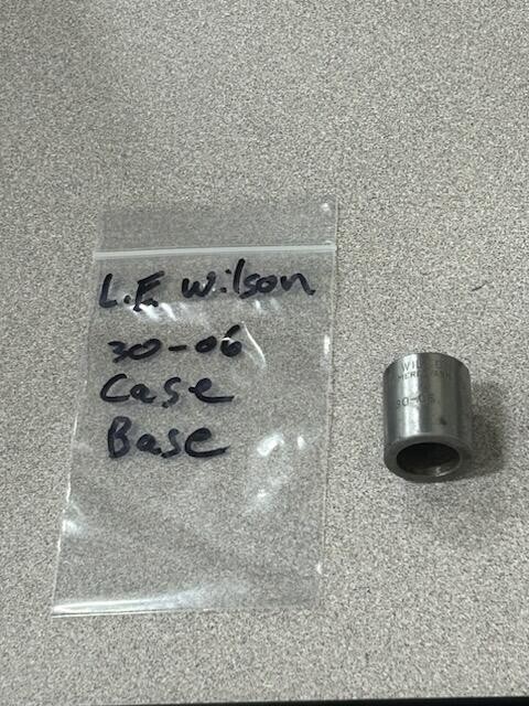L.E. Wilson Case Base for 30-06 Springfield
