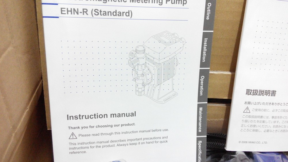 IWAKI EHN-C36PC4R PUMP