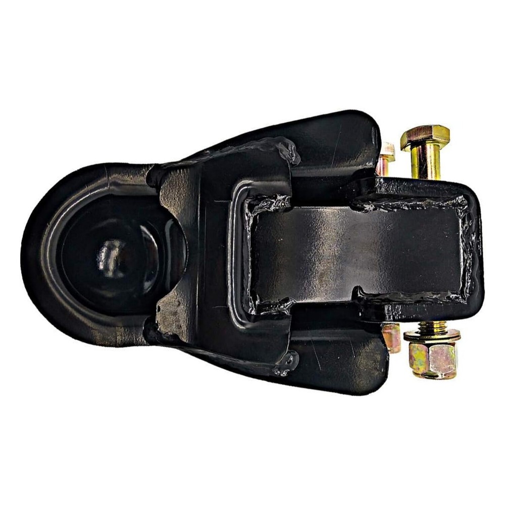 Adjustable Trailer Coupler 2 in 8000LBS Capacity, Channel-Mount Coupler Black