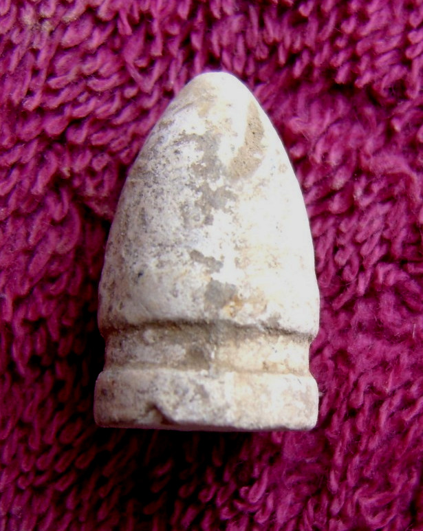 EXCAVATED .54 CALIBER US SMITH CAVALRY CARBINE BULLET (SHILOH)