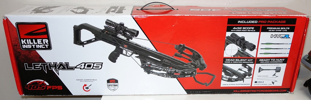 Killer Instinct Lethal 405 Crossbow 4x32 Scope