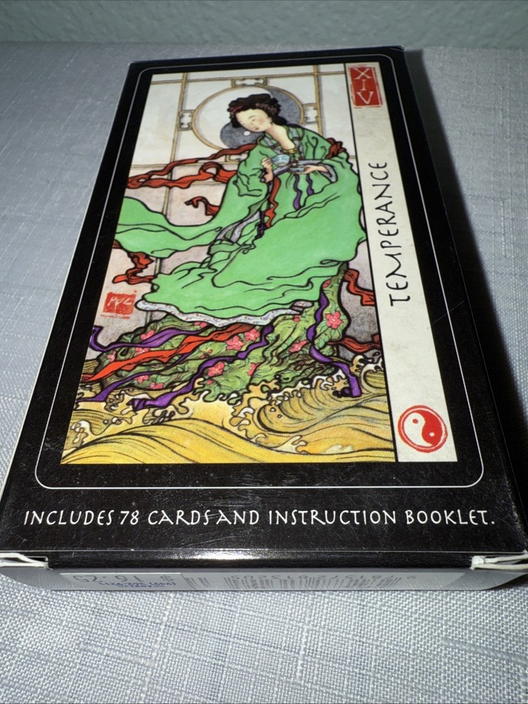 Feng Shui Tarot Cards Deck Peter & Eileen Connolly Complete W Guide Book EUC