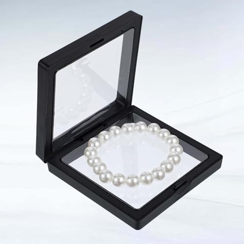 12 Pcs 3D Floating Frame Display Case, Challenge Coin Display Stand Holder