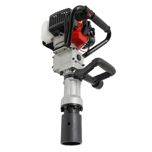 2 Stroke Gas Powered T Post Driver Fence Pile Driver Jack Hammer w/Chisel 32.7cc