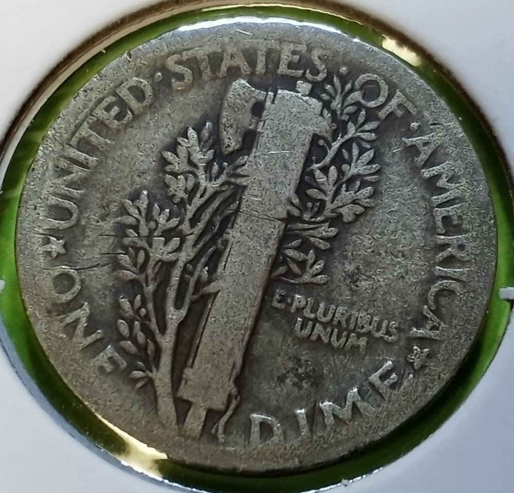 1921 Mercury Dime