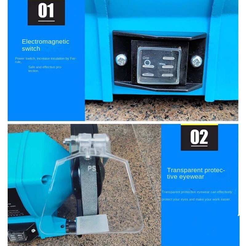 350W Dry and Wet Water-Cooled Speed Control Grinder Ultra-Quiet Multi-Function