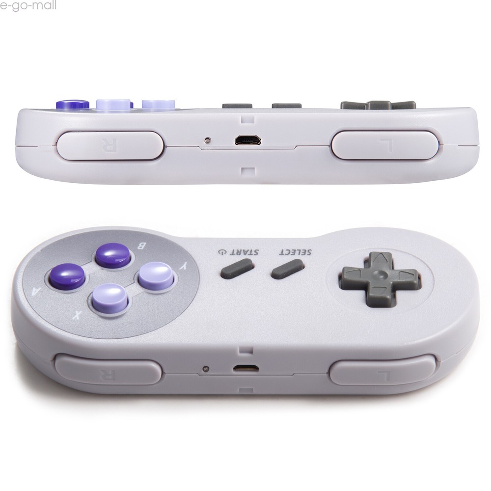 2Pack Wireless SNES USB Controller for PC Windows MAC Raspberry Pi SNES GAMES