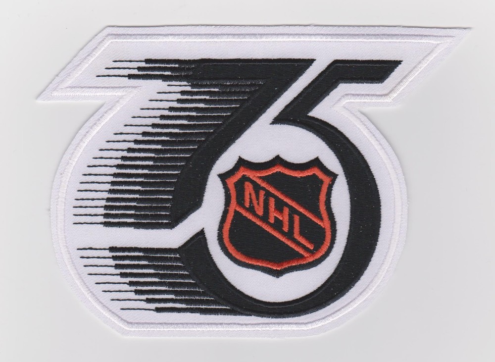 NHL 75th Anniversary Jersey Patch