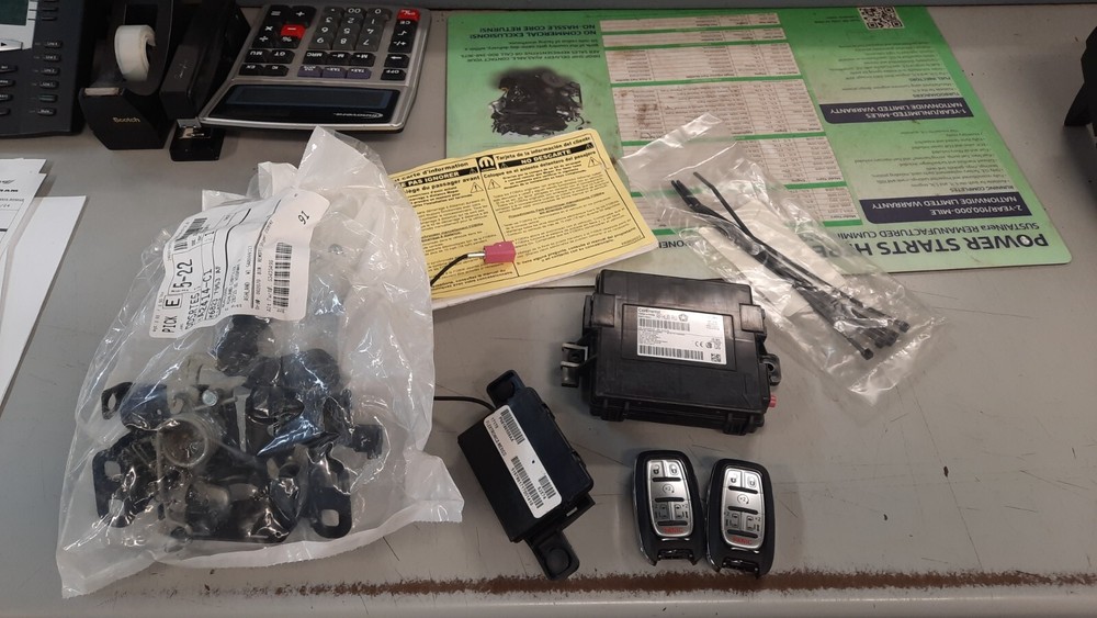 Genuine Mopar Remote Start kit (82214545AE)