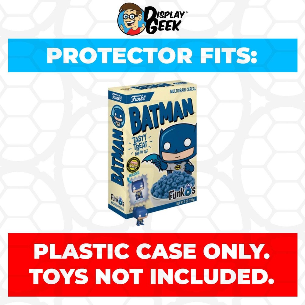 Pop Protector for Batman FunkO's Cereal Box