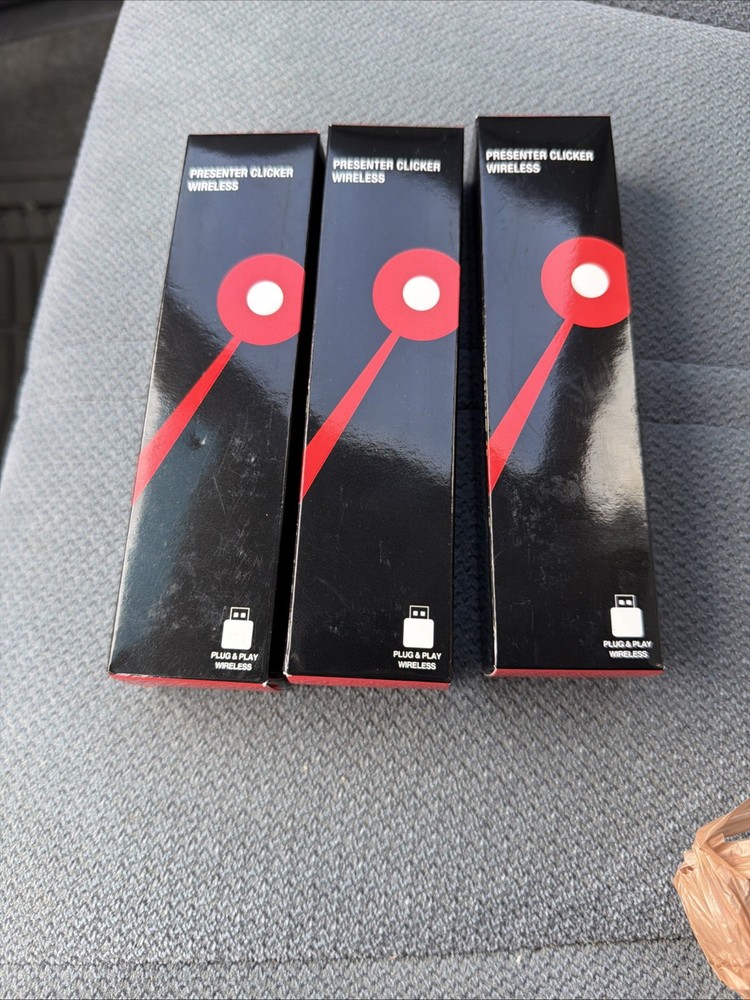 Wireless Presenter, Hyperlink Volume Control Presentation Clicker RF 2.4GHz USB