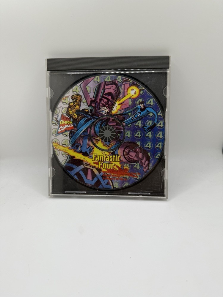 Collectable Marvel Fantastic Four Interactive CD-ROM Comic Book 1995