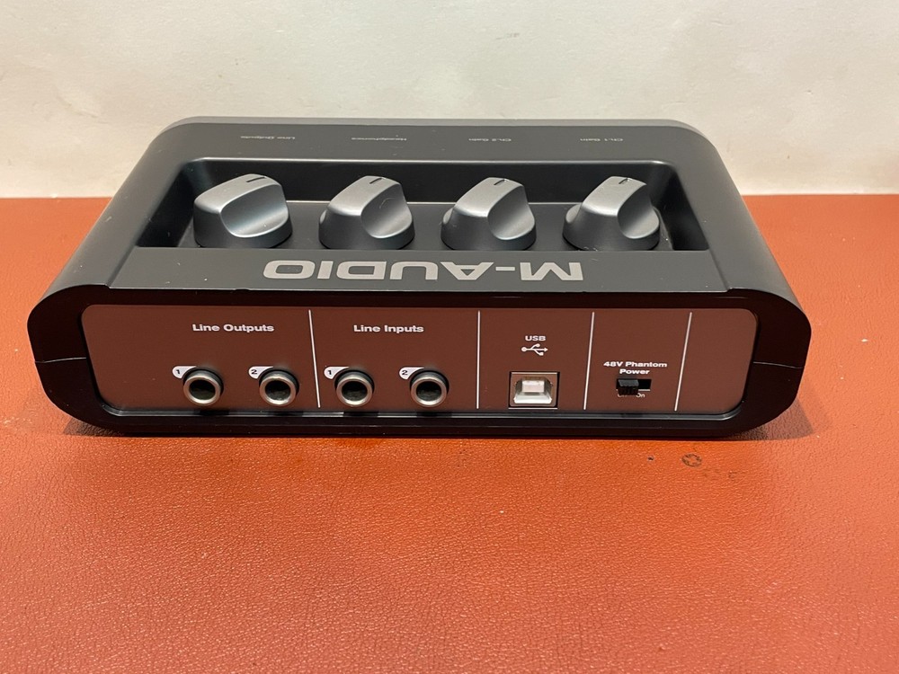 M-Audio Mobile Pre USB Preamp/Interface. Cables are not included