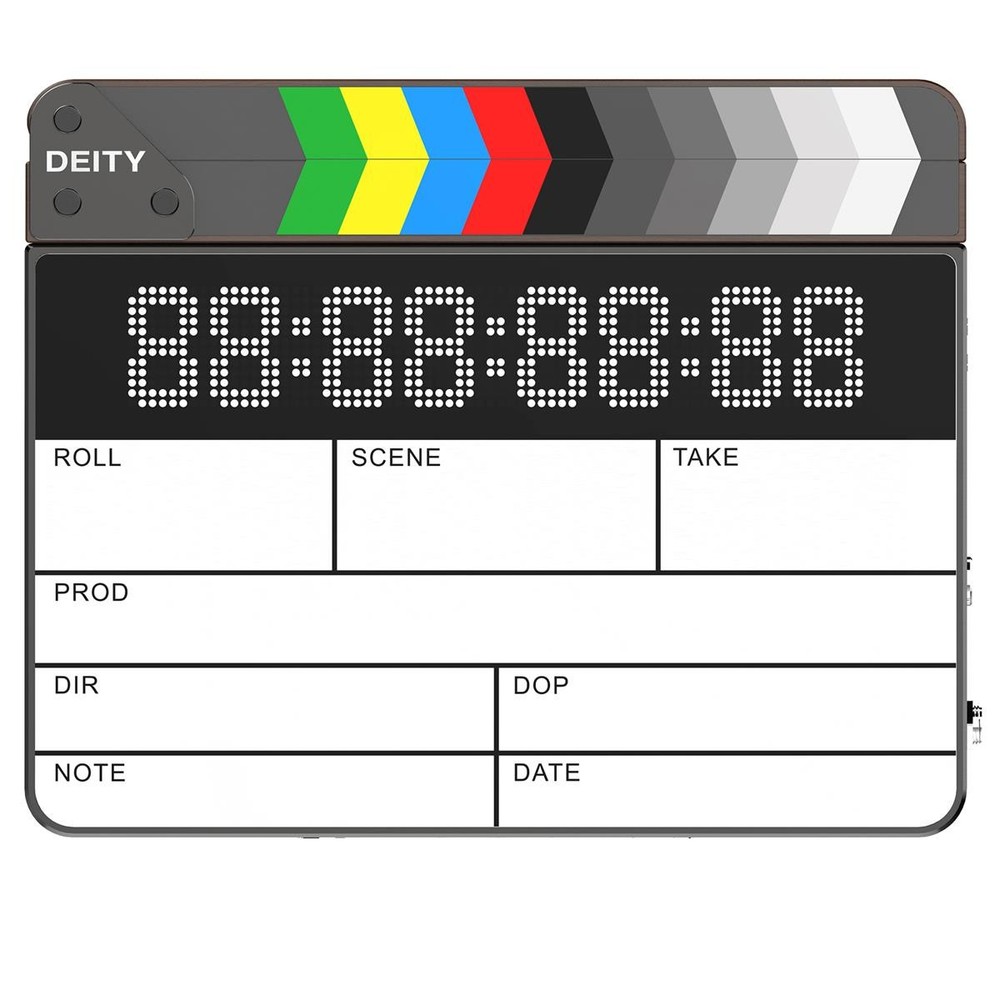 Deity Microphones TC-SL1 Bluetooth Timecode Smart Clapper Slate with TC-1 Wirele