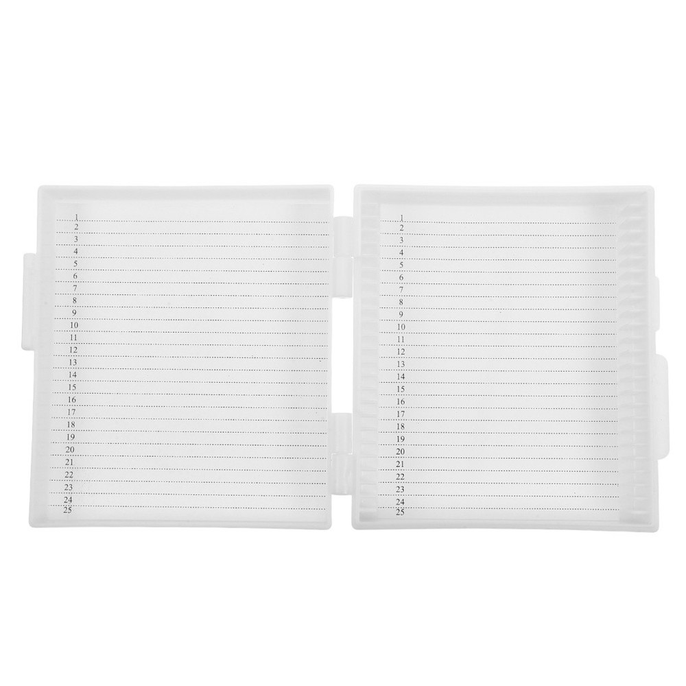 Microscope Slide Storage Organizer Laboratory Holder Supply Storing Tool