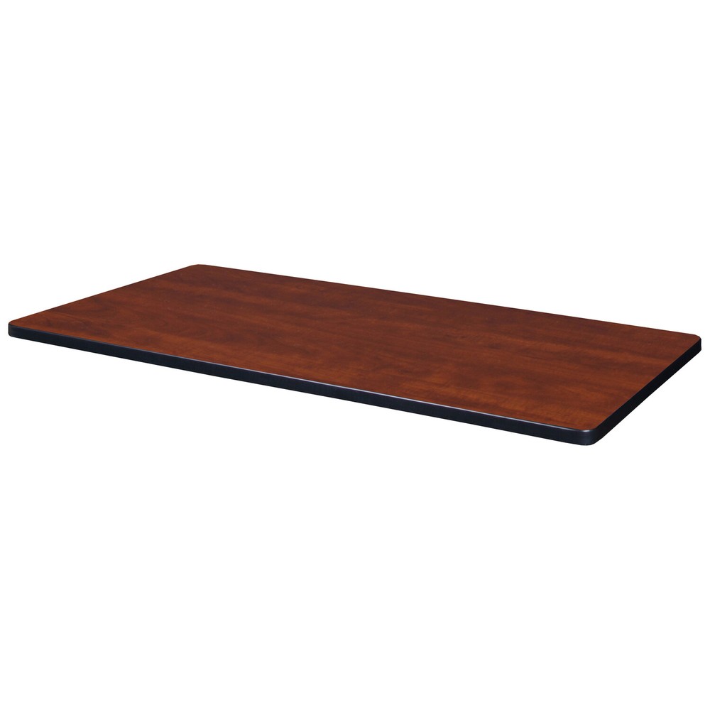 Regency 48" x 24" Rectangle Laminate Table Top- Cherry/ Maple