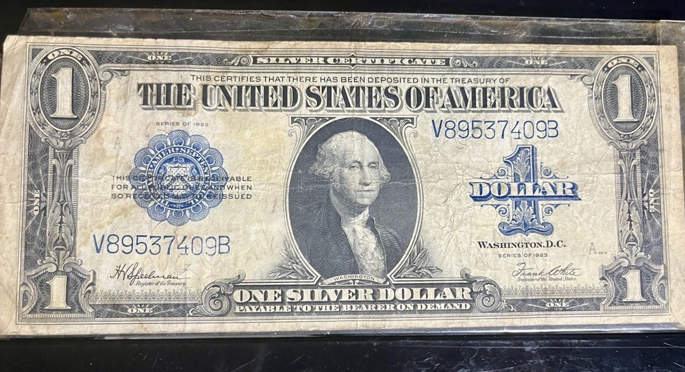 United States Large $1 Silver Certificate