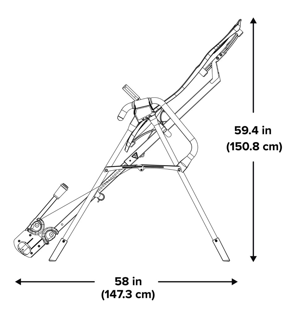 Teeter Fitspine FX-3 Premium Inversion Table with Program Mat + Comfort Cushion