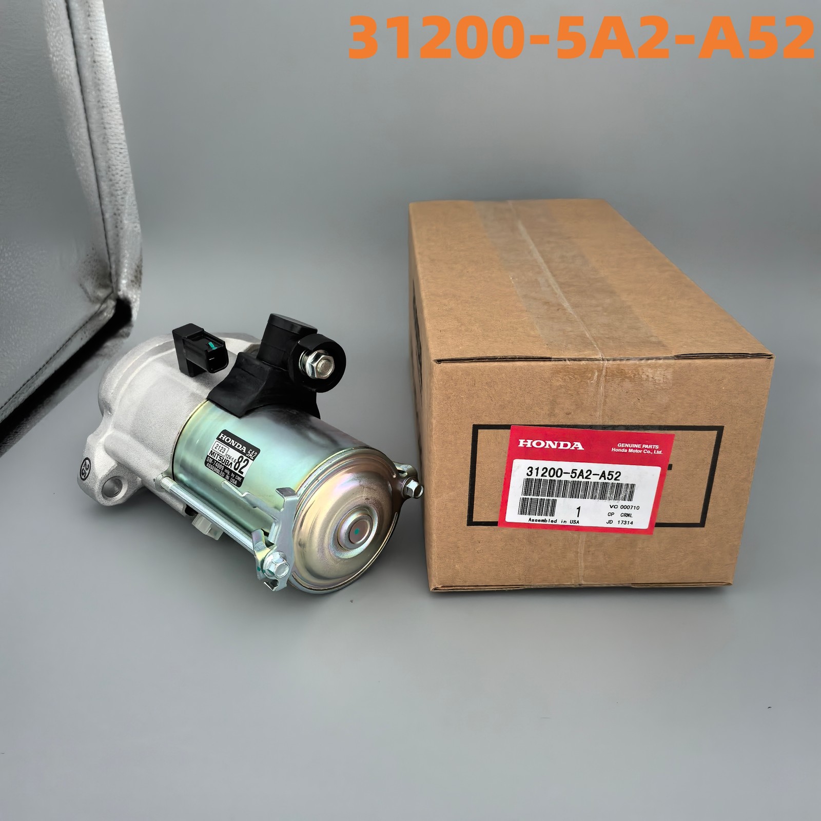 OEM Starter Motor 31200-5A2-A52 for 2013-2017 Honda Accord 2.4L 2015-2016 CR-V