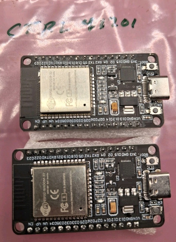 ESP ESP32-WROOM-32 Development Boards 2x WiFi Bluetooth USB-C Microcontroller