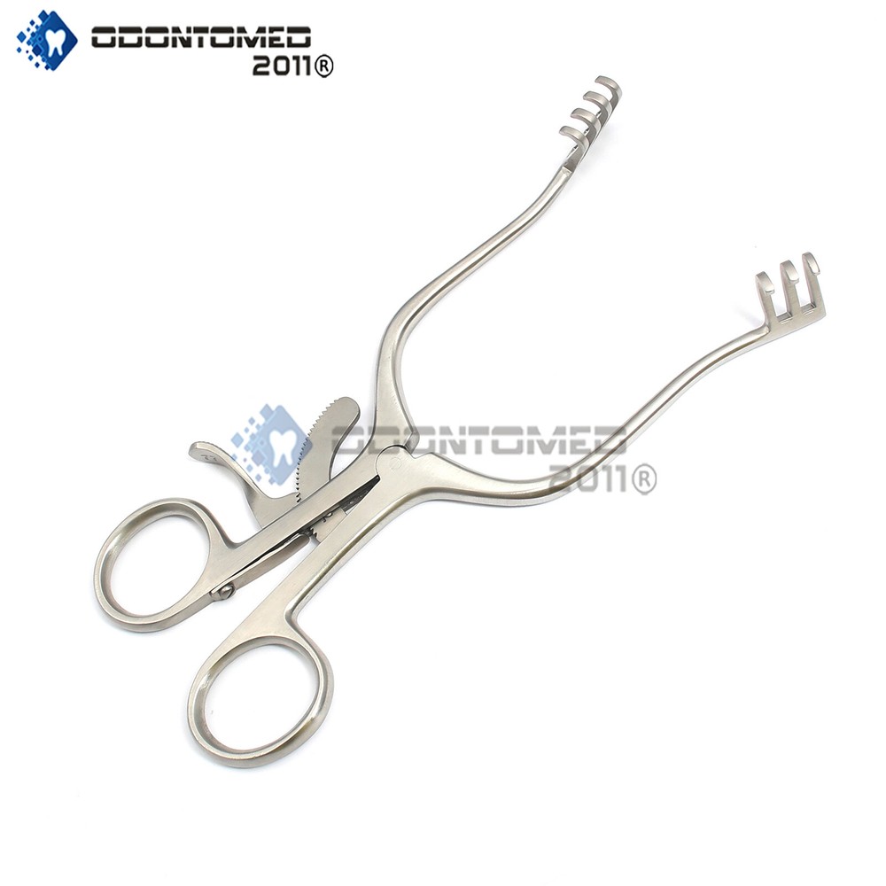 Weitlaner Retractor 6.50" 3x4 Prong Blunt