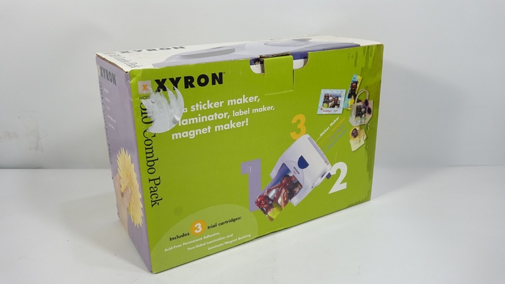 Xyron Model 510 Combo Pack - Sticker - Magnet & Laminator Maker
