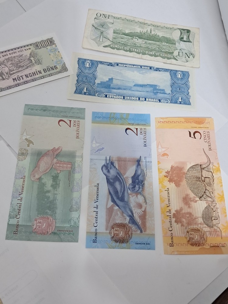 12 Various Foreign Banknotes (s)
