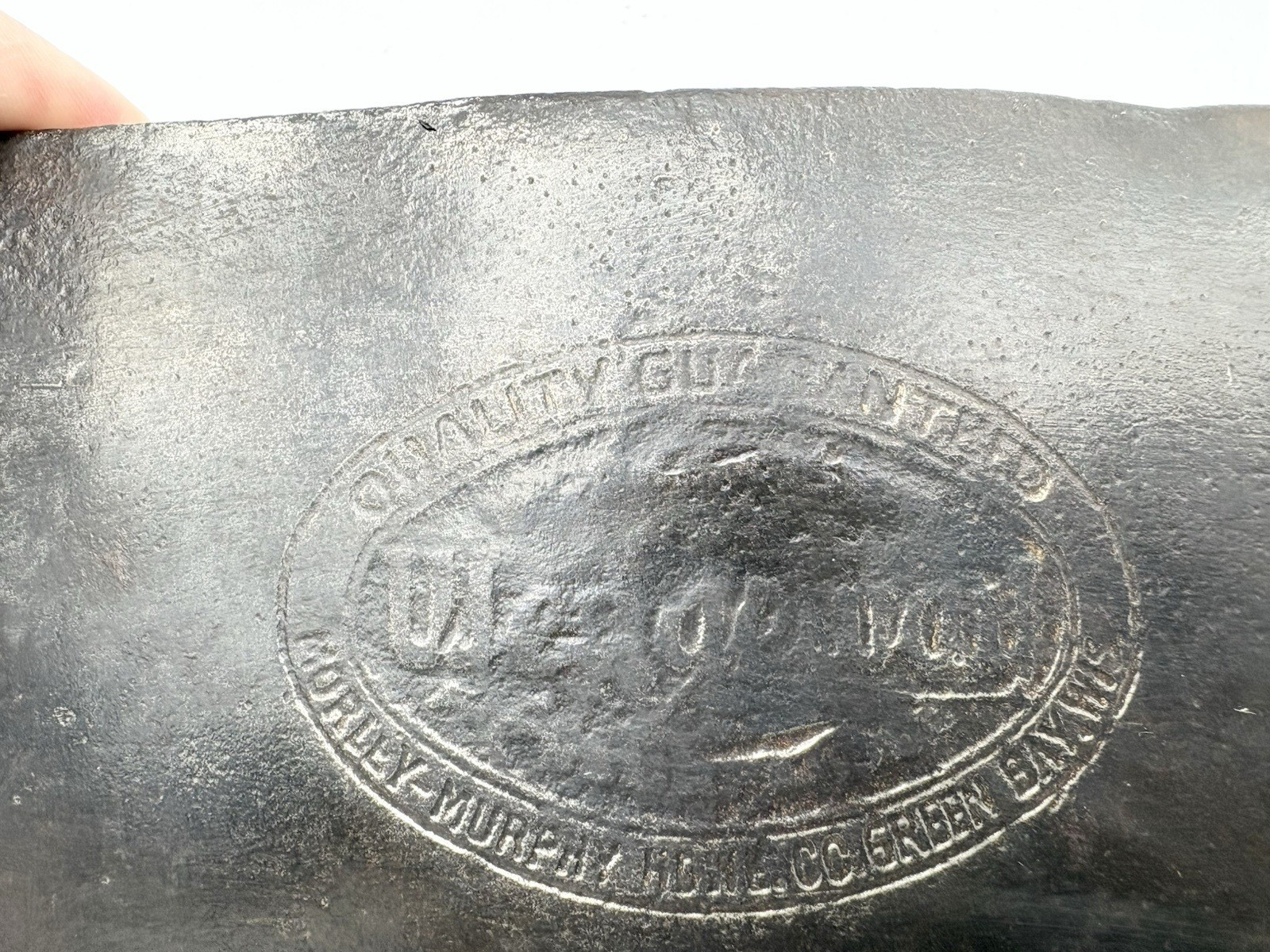 Wedgeway Double Bit Axe Embossed Morley Murphy HDWE Co Green Bay WI