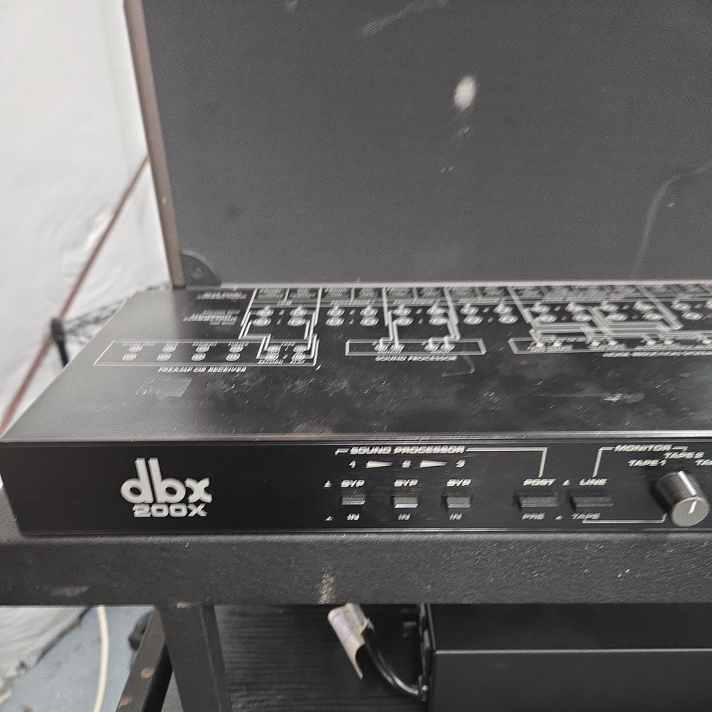 dbx 200 Recording Technology Series PROGRAM ROUTE SELECTOR