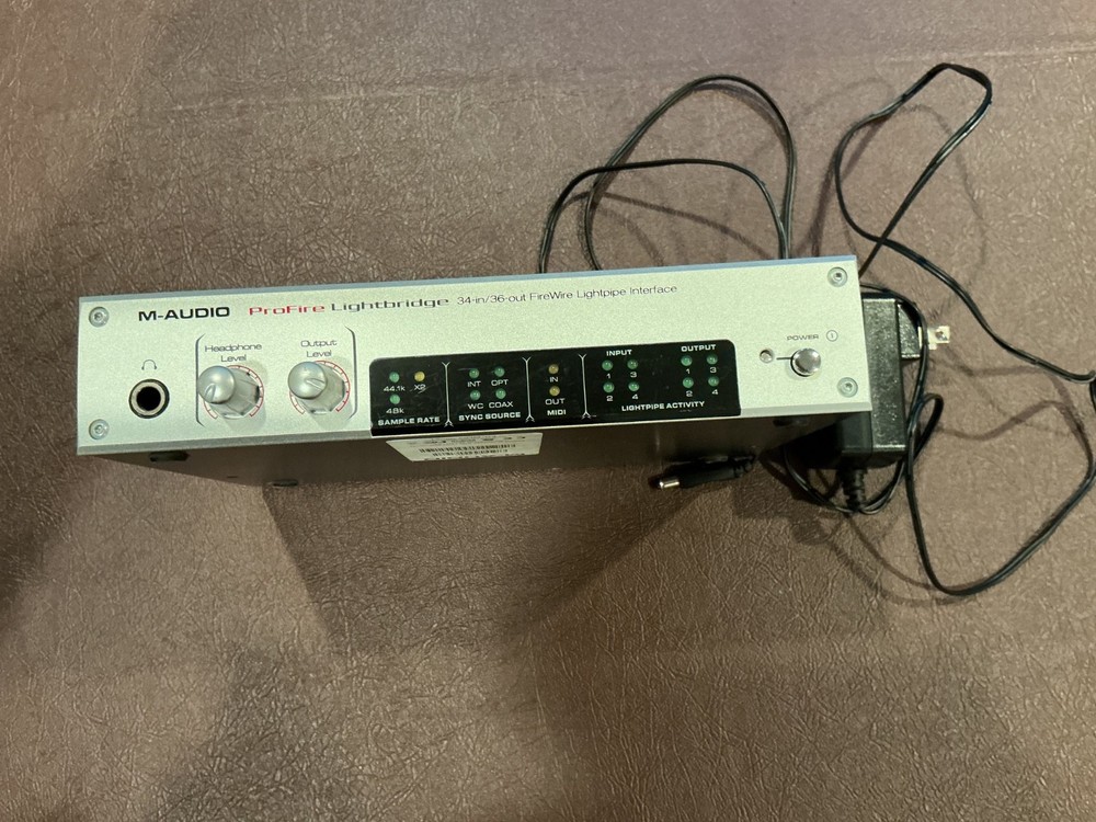 M-AUDIO PROFIRE LIGHTBRIDGE. FIREWIRE AUDIO INTERFACE. ML03-00061