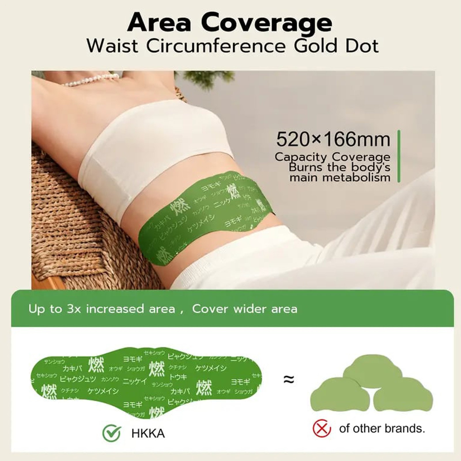 Japanese Herbal Patch Balance Patch Belly Patch 5 Pactches