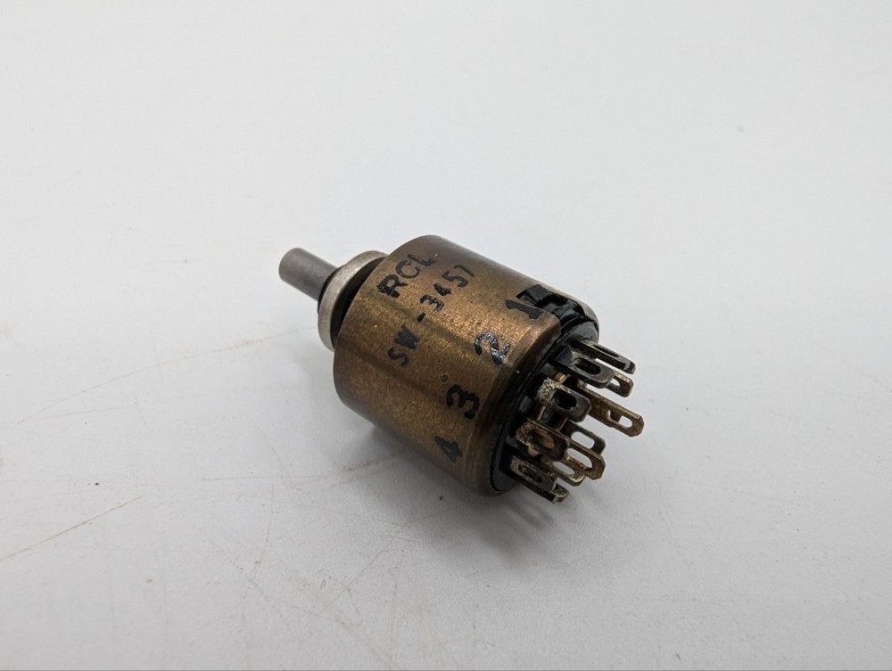 Lot 26 Grayhill Rotary Switch Multi Position Panel Mount Solder Pulls - RD86