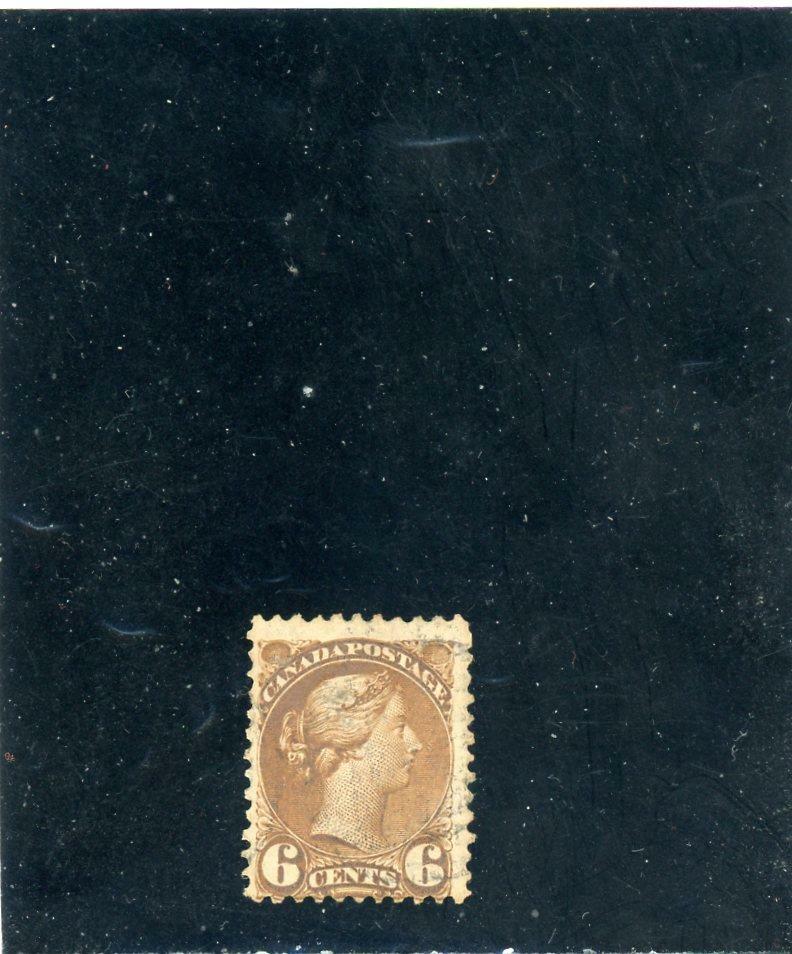 Canada  1873 Scott# 39b canceled