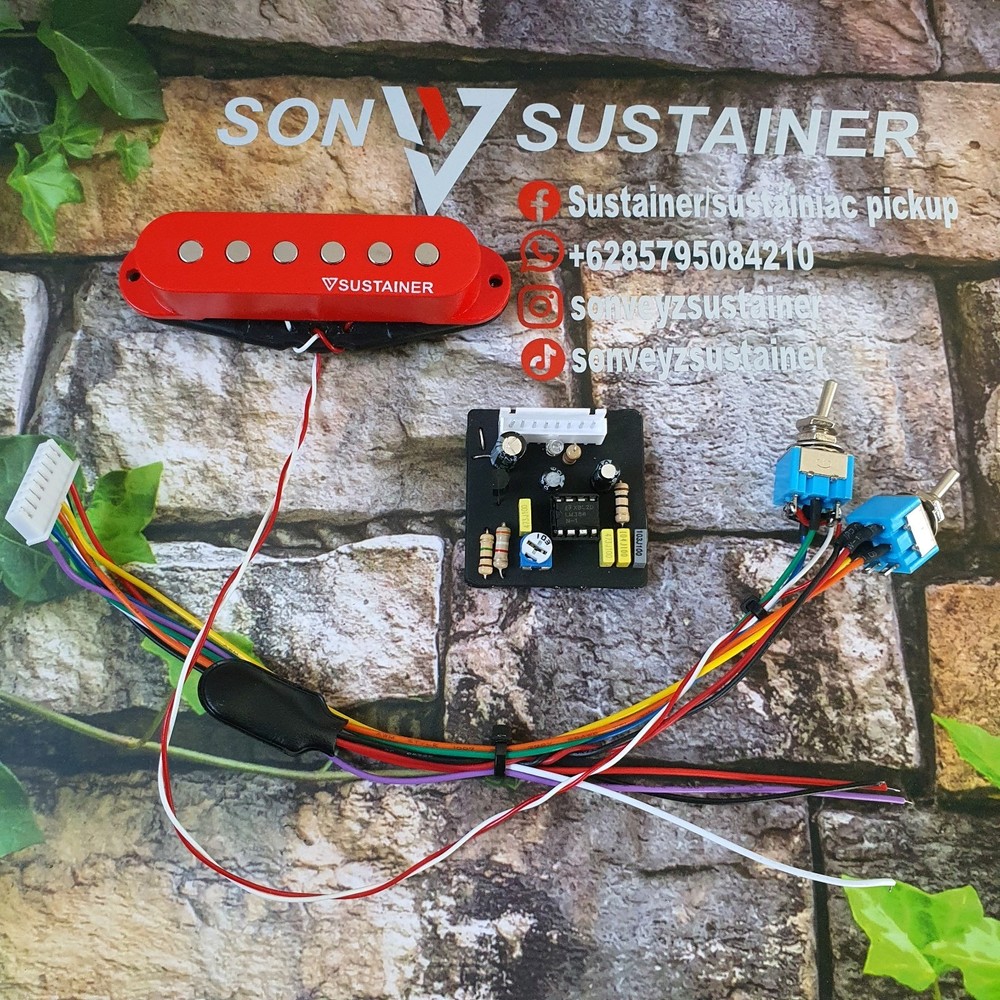 SUSTAINER NATURAL SINGLE (RED)