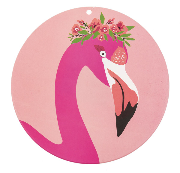 Flamingo Silicone Trivet by Ganz