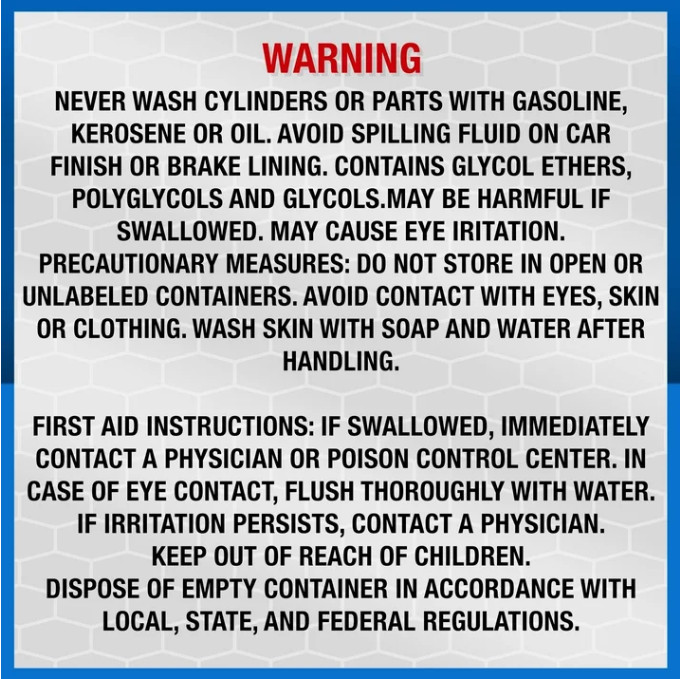 Super Tech Dot 4 Brake Fluid, 12 fl oz