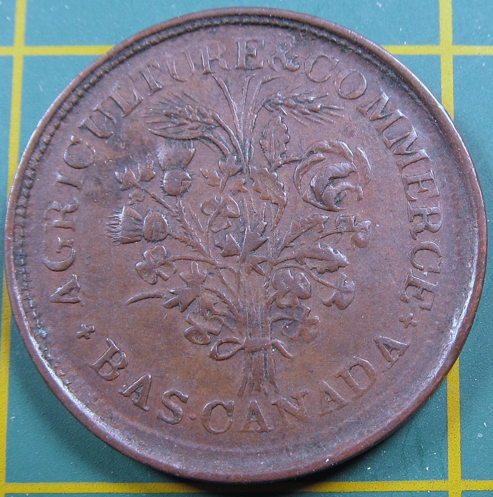 Lower Canada Un Sou Token LC-24A1