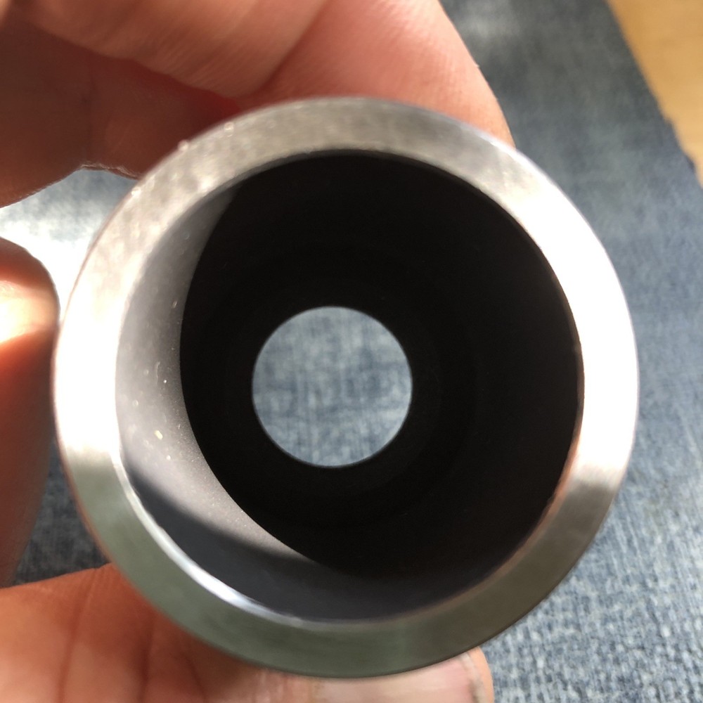 Generic Microscope Reverse C-Mount Camera Adapter 1.0X Female Threads ISO 38mm